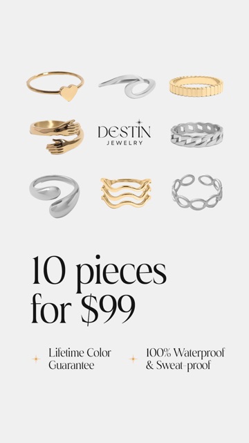 Ad creative,jewelry story format